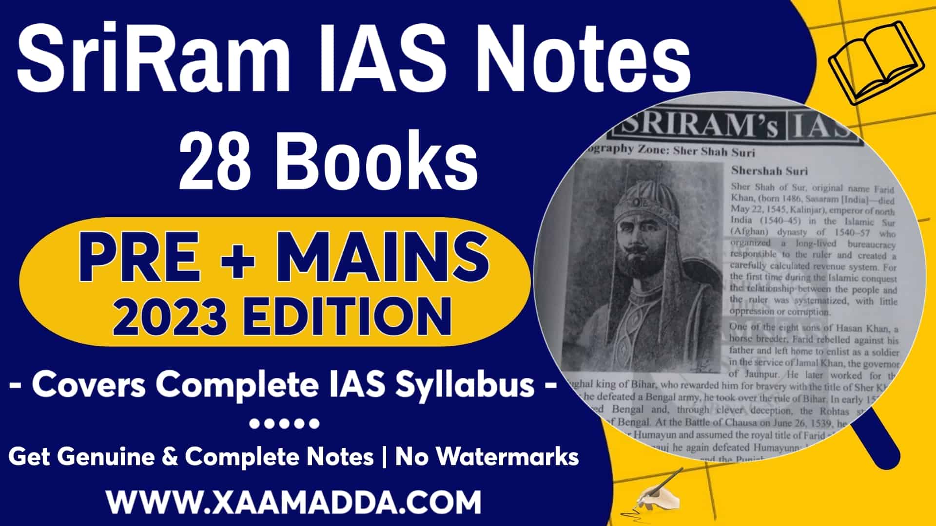 Sriram IAS Notes PDF 2023 For UPSC IAS Exam 28 Books XaamAdda