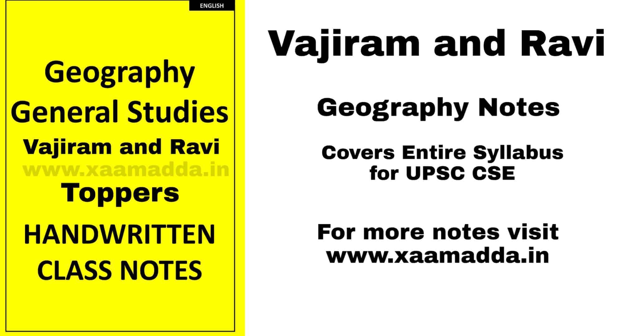 Vajiram And Ravi Geography Yellow Booklet Ebook PDF XaamAdda