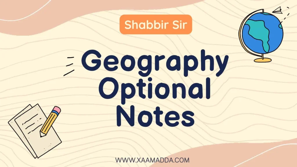 geography optional notes