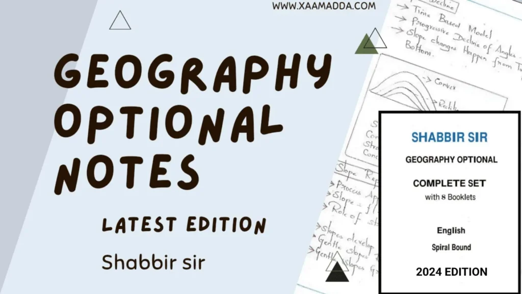 geography notes for upsc