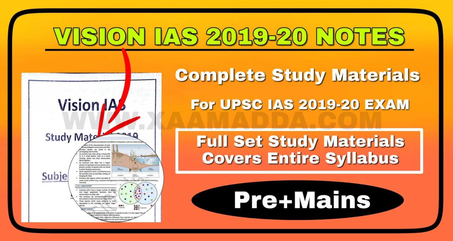 model essay for upsc vision ias