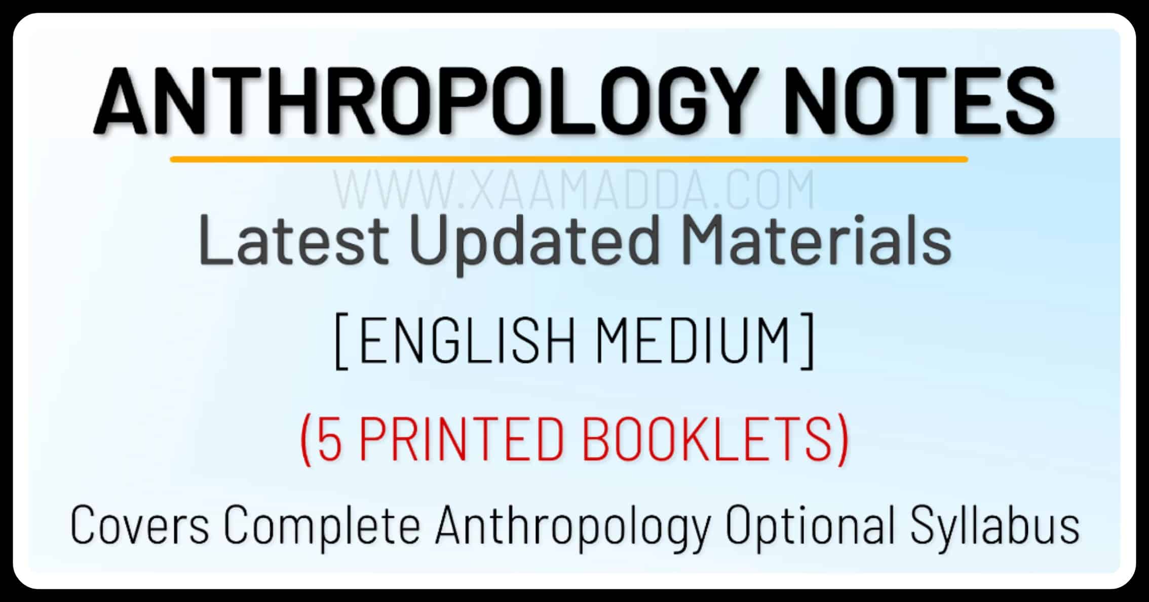 anthropology books upsc