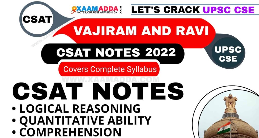 Upsc csat notes pdf