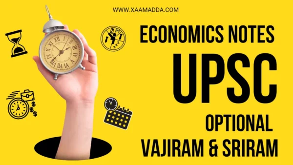 Economics Notes For UPSC