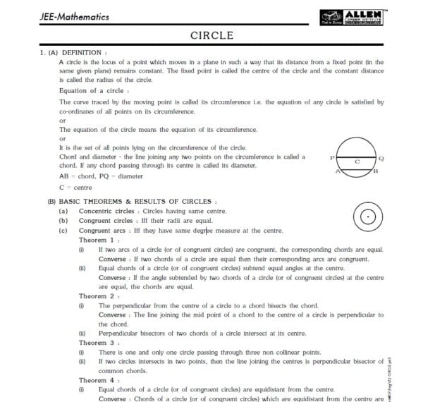 Allen Digital IIT/JEE Latest Notes - Image 4