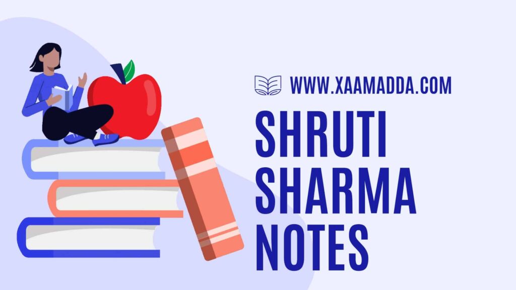 shruti sharma notes
