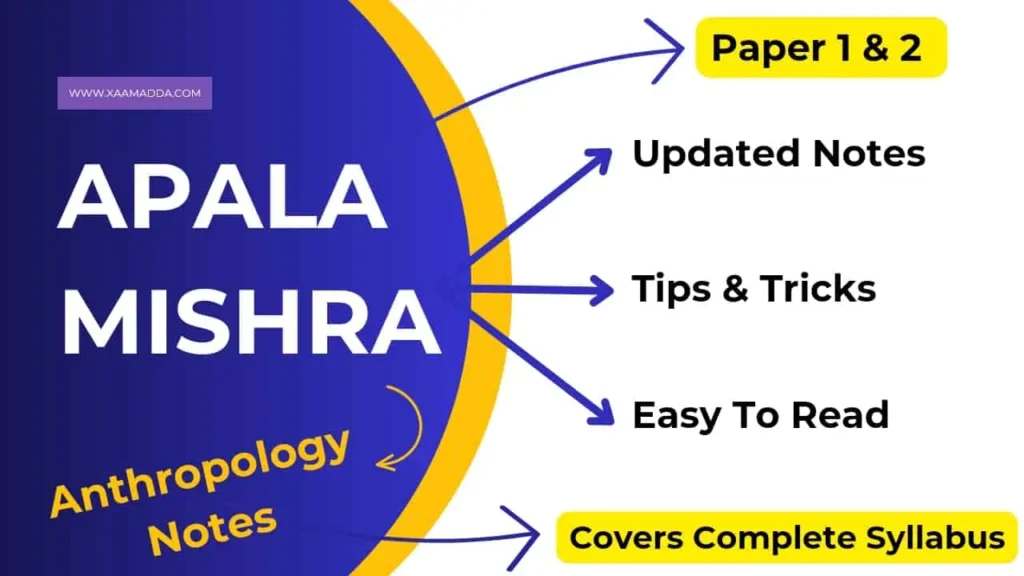 Apala Mishra Anthropology Notes