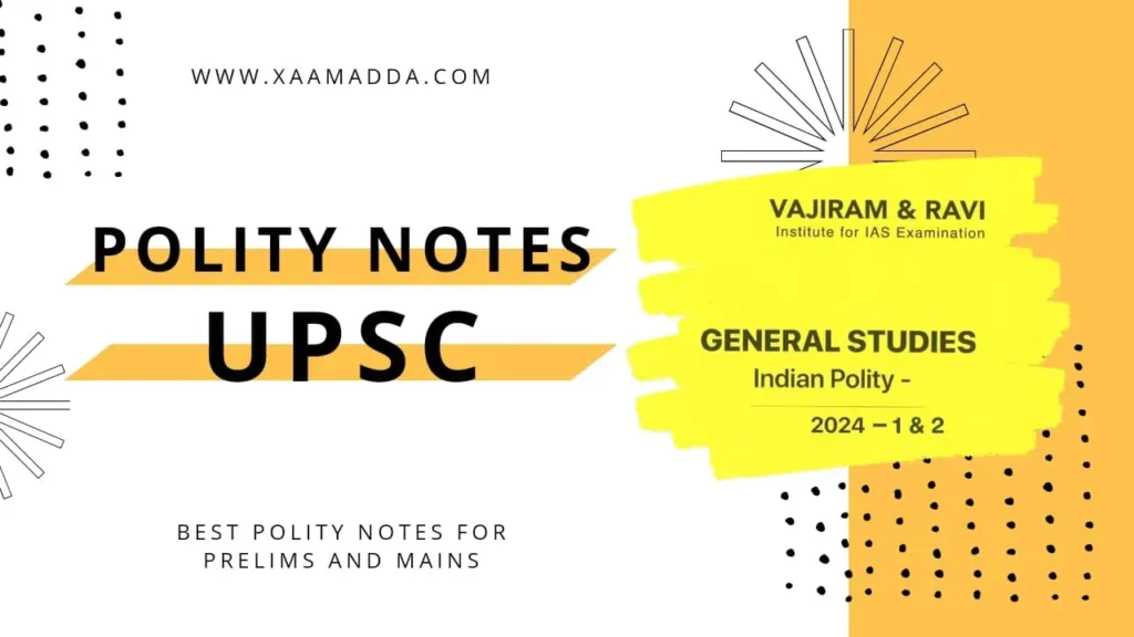 polity notes for upsc