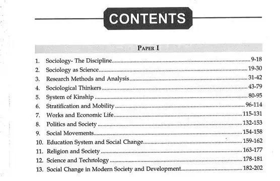 upendra gaur sociology notes