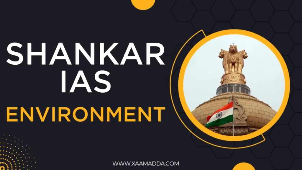 Shankar IAS environment pdf