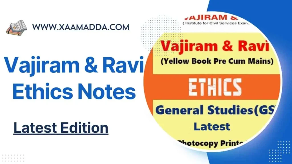 Vajiram and Ravi Ethics Notes pdf